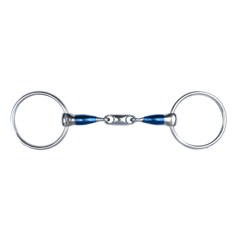 Waldhausen Double Jointed Sweet Iron Snaffle Bit – Anatomical Design