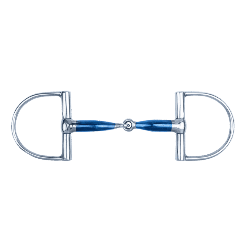 Waldhausen Sweet Iron D-Ring Bit Single Jointed Anatomical