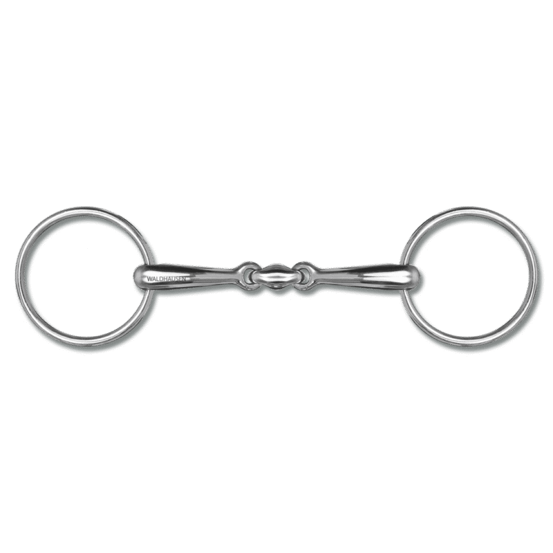 Waldhausen Double Jointed Anatomical Snaffle Bit