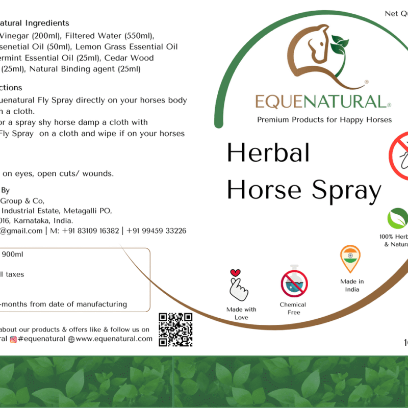 Equenatural Herbal Spray Fly Protection – 750ml