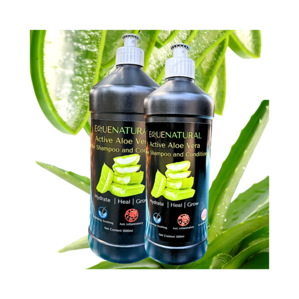 Equenatural Shampoo and Conditioner – Active Aloe Vera (1.0L)