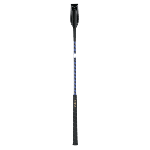 Fleck Jumping Bat Whips – Synthetic Leather Wrapped with Fleck Grip, Black, 60cm