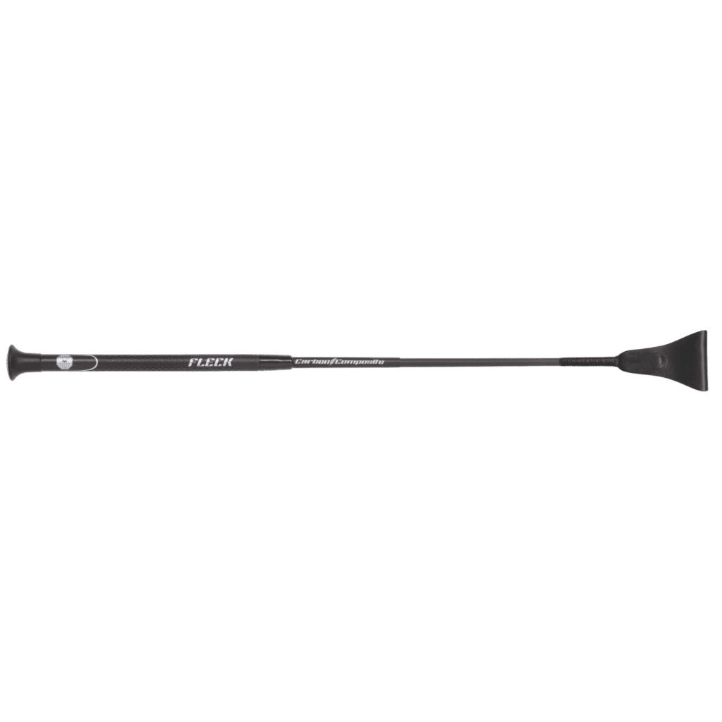 Fleck Jumping Bat Whips - Carbon Ultralight with PU Grip - 60cm, Black