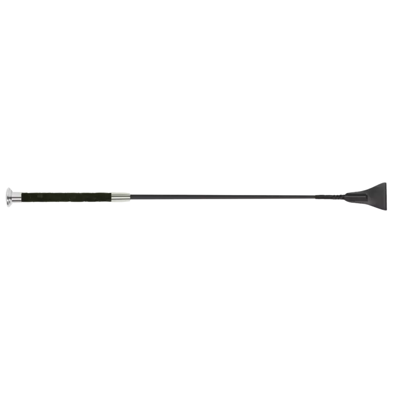 Fleck Jumping Bat Whips - Silk Touch Premium, Ultra Soft Grip - Black - 60cm